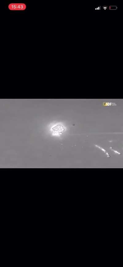 According to reports, a Turkish drone was shot down in the Derbasiya area.