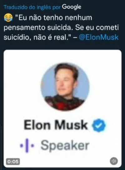 Sr Muskito deu o recado se ele aparecer 