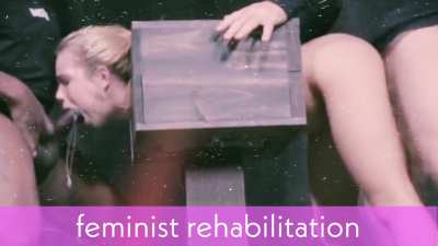 Some sluts have to be taught their place the hard way