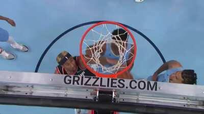 [Highlight] Dame drives, hangs, stretches out, and finishes through the foul