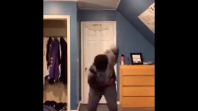 When your vibin to the new soundtrack and Nostalgia Hit