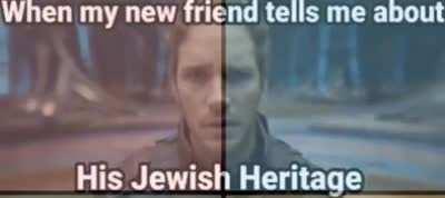 I'm the Jewish friend.... Pain