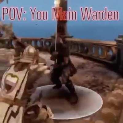 POV: You Main Warden