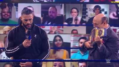 Romans Next opponent after Lesnar