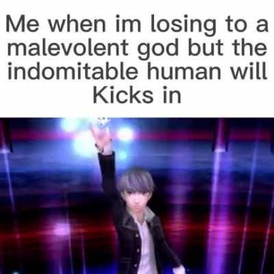 Persona 4 is literally hopeposting the game