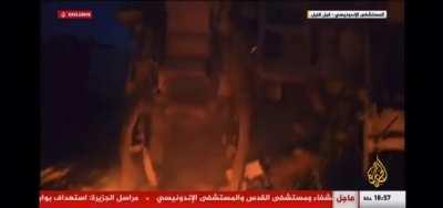 Additional air strike at Indonesian Hospital