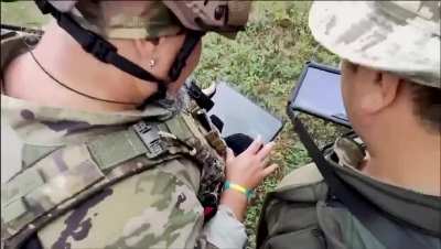 Ukrainian soldiers of the Support Forces used Sivalka-VM8 MLRS to hit Russian positions with thermobaric rockets. November 2024.