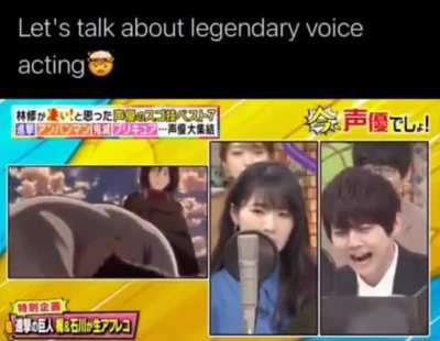 Who's your favorite voice actor and from what anime