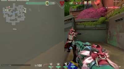 killjoy 1v4(+1) ace clutch