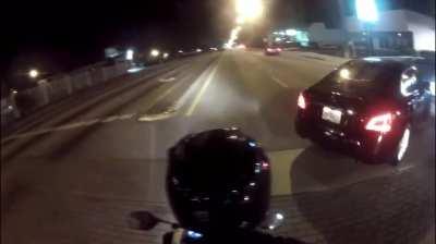 No ABS emergency braking with a passenger. These fools out here are crazy.