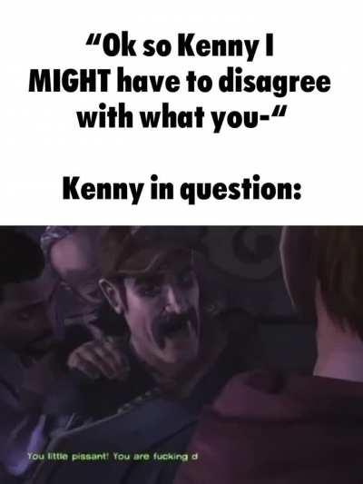 Disagree dialouge go like