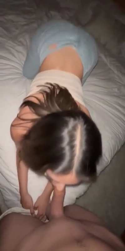 step sis gives the best blowjobs