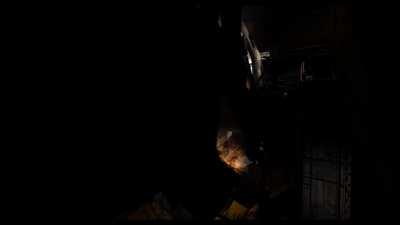 Doom 3 Marine gets into a violent train crash and survives like its nothing