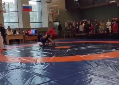 Anti-tank grenade launcher accidentally triggered at sambo tournament 