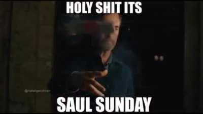 Holy crap guys, would you look at the day⁉️ IT'S SAUL SUNDAY YET AGAIN🤑🤑🤤🤤👨🏻‍🎓😈😈😴😏👨🏻‍🚀