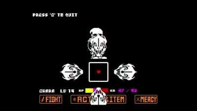 I made this cause I thought normal sans was too easy