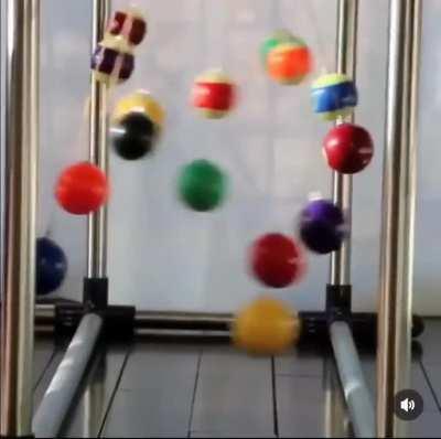 Home-made Pendulum Wave
