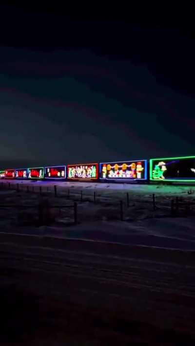 The Canadian Pacific Christmas Train is once again making its way across Canada