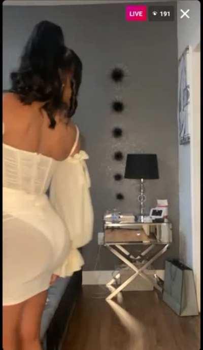 Future baby mama panty wedgie