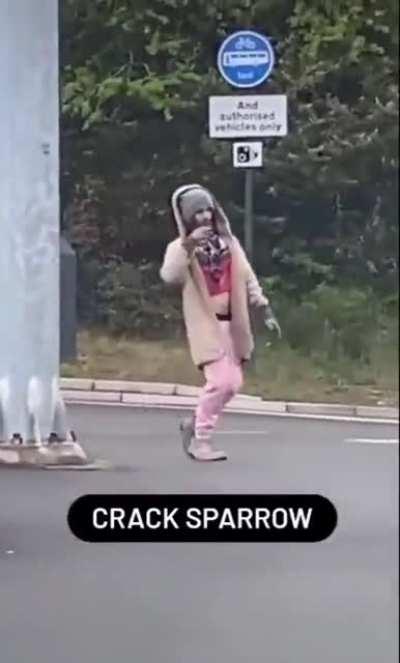 Whenever I see this meme I always wonder if he is walking like that because he just got f@#$&% up the ass for a gram of crack?