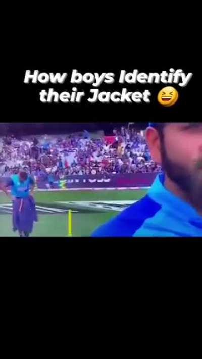 Right way to find your jacket