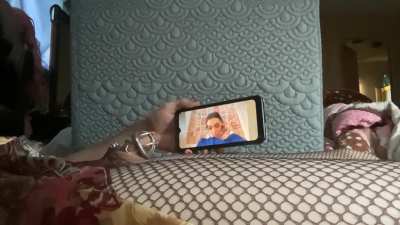 2 minute bust-gasm for beautiful BBC in a perfect fat white ass.