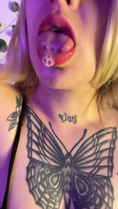 Are you gonna swallow it?