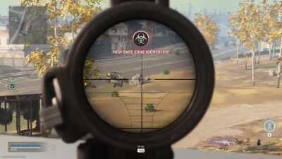 Well, I suppose that's the best use of my last 4 sniper rounds I could hope for! If only he knew.