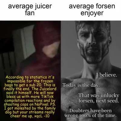 Imagine not believing.