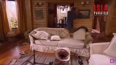 La vieja durante el stream de Timi: