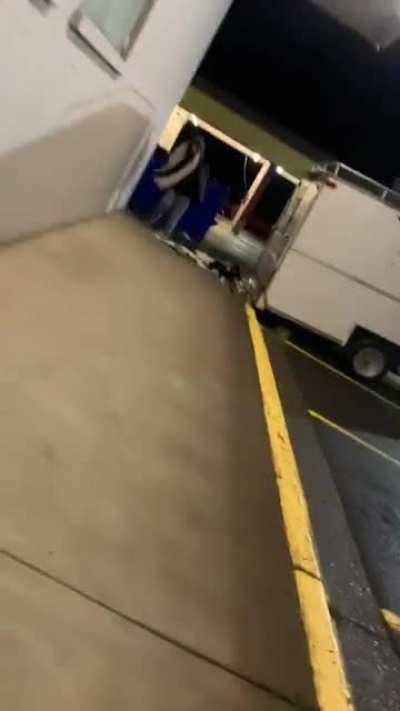 Recording yourself at your place of business assaulting a homeless person. Dizzy doughnuts, Eugene Or.