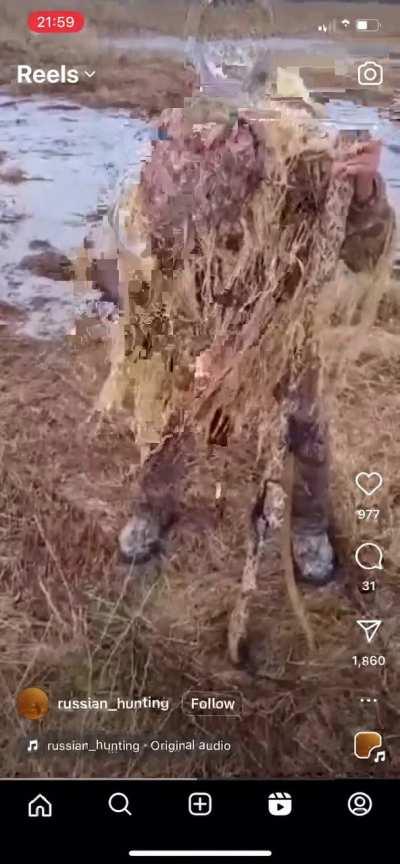 His best idea for showing how well a silencer works?