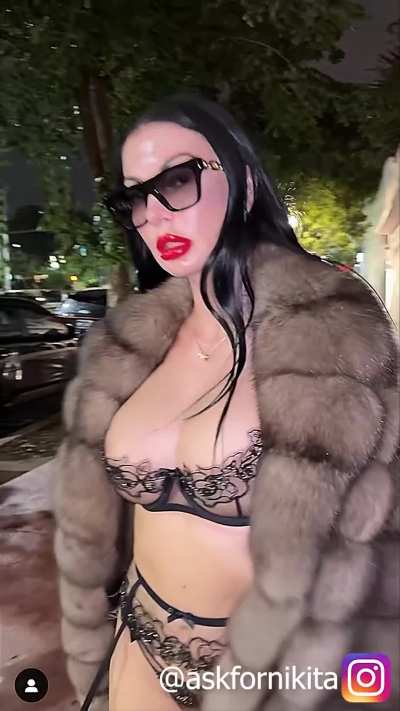 Nikita Reznikova showing us high class slutty