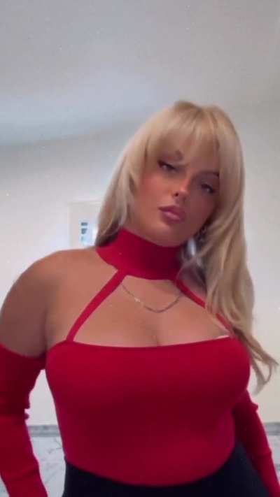 Bebe in a Red Outfit - Instagram 4/25/25