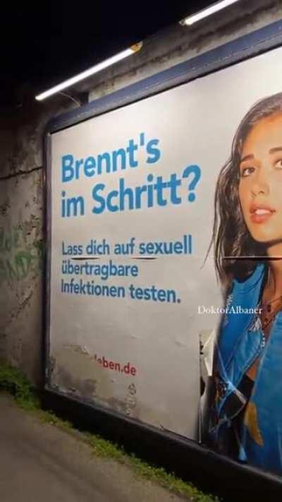 Brennt's im Schritt?