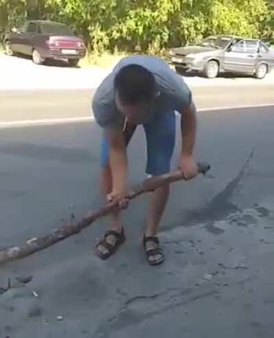 HMFT after I get whacked in the head for no reason