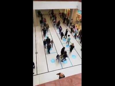 A 'New Normal' shopping centre in the UK...