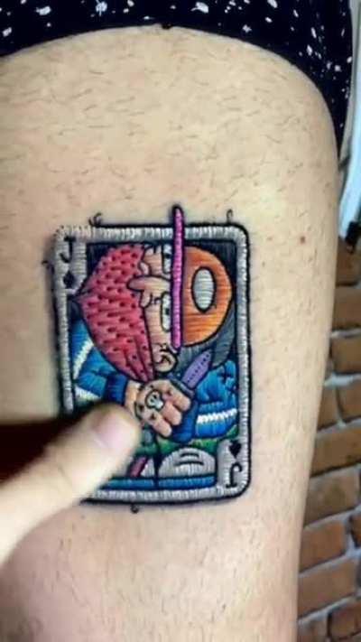 Patch Tattoos by @dudalozanotattoo