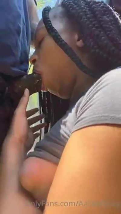 Pulled over to get some head