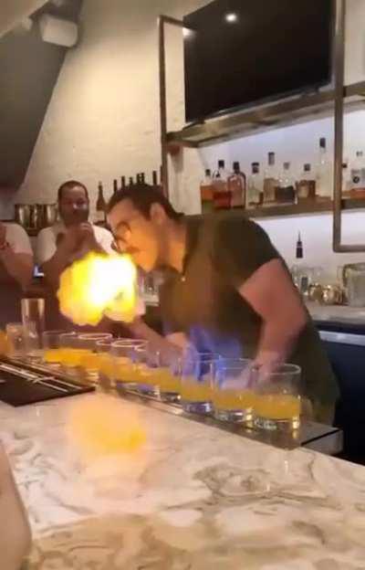 Fire 🔥cocktails 🍹