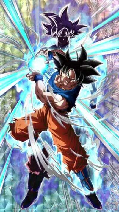 Sticker Effect on UI Goku ( untransformed )