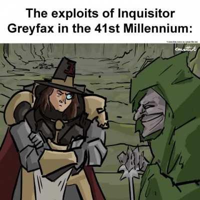 If the audiobook Our Martyred Lady is canon then this voice is 100% canon: