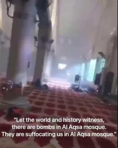 Imagine if Muslims stormed the Vatican and let off grenades. Why do we keep silent when Israel does it to Palestine?