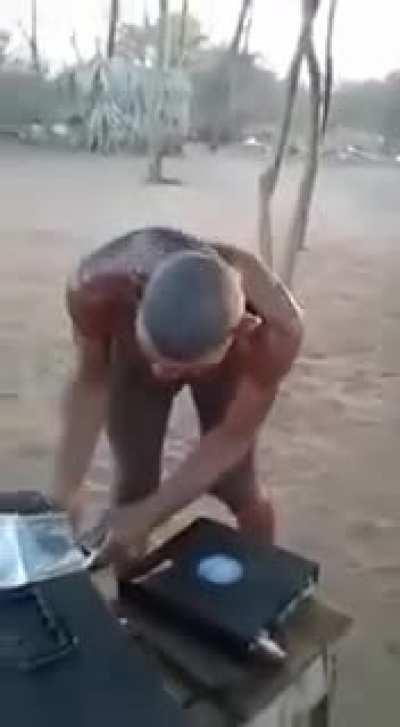 JU from /r/cursedvideos. This sub just turned out to be people making fun of physical, possibility genetic illness and people’s appearances.