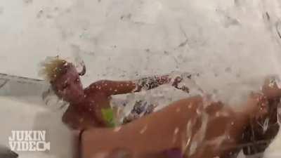 sudden boat face plant