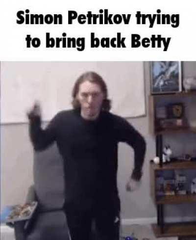 He has to do the dance