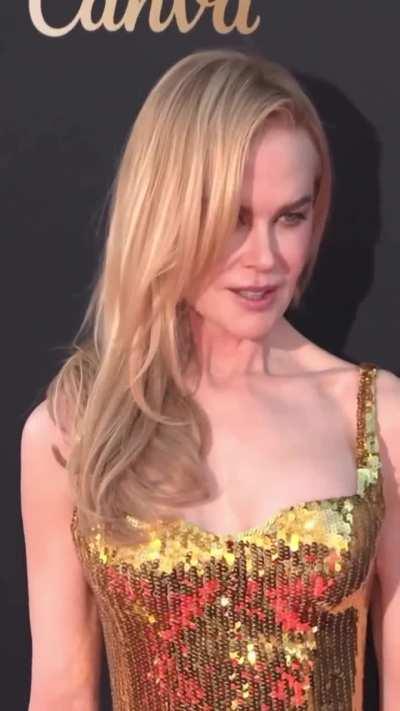 Gold dress for the AFI Life Achievement Award | April 2024