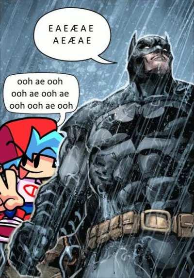 batman spittin'