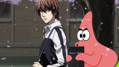 Patrick Finds Light's Deathnote