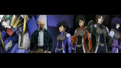 Basically Walt becomes Gundam meister